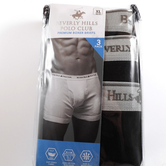 Pack of 5 Beverly Hills Polo Club Boys Boxer Briefs Underwear